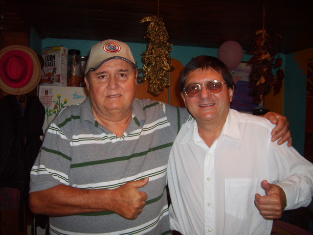 With Dr. G. Benito Cordova in Espanola, New Mexico, August 2009.jpg